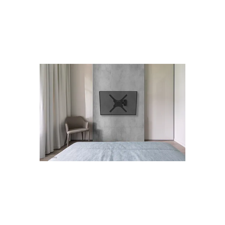 Suport tv de perete, neomounts by newstar wl40-550bl14, reglabil, 32" - 55", vesa 400x400, suporta pana la 35kg, negru,  Suporturi TV & Monitor | electropc.ro