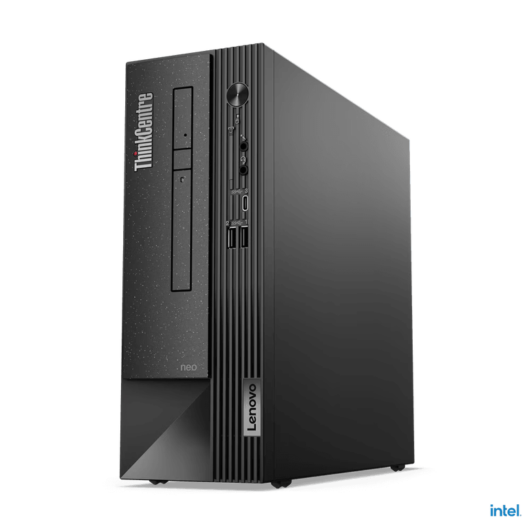 Desktop lenovo thinkcentre neo 50s gen 4 sff, intel® core™ i3-13100, 4c (4p + 0e) / 8t, p-core 3.4 / 4.5ghz, 12mb, ram 1x 8gb udimm ddr4-3200, ssd 512gb ssd m.2 2280 pcie® 4.0x4 nvme® opal 2.0, video: integrated intel® uhd graphics 730, optic: dvd±rw, car,  Desktop PC | electropc.ro