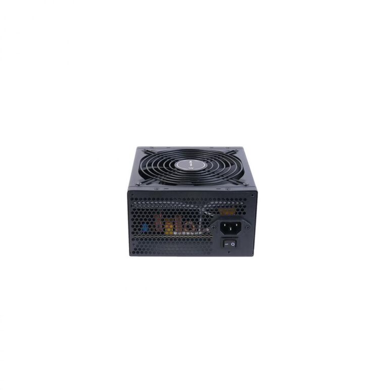 Sursa inaza rocky 500w, 80 plus, eficienta aproximativ 80%, single rail(41a), ventilator silentios de 140mm cu control termic automat, 2x 6+2pin pcie, 4x sata, 2x molex, 1x 4+4pin eps12v(600mm), 1x 24pin(500mm) ,ovp/scp/opp/uvp, active pfc,  Surse PC | electropc.ro