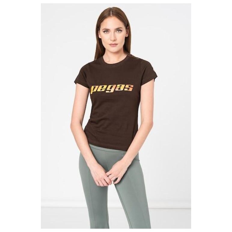 Tricou  logo orange femei  coffee-m,  Tricouri | electropc.ro