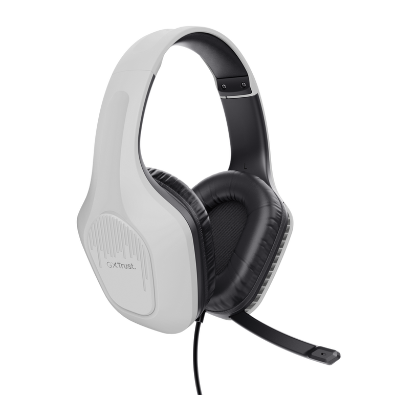 Casti trust gxt415p zirox cu fir, alb,  Casti audio | electropc.ro
