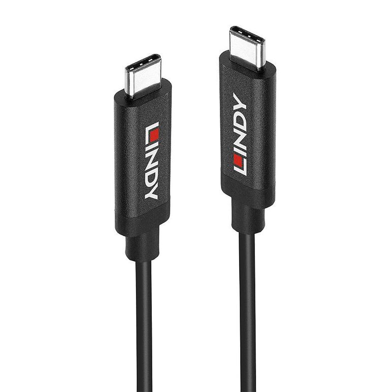 Lindy cablu usb 3.2 gen 2 c/c activ, negru,  Cabluri periferice | electropc.ro