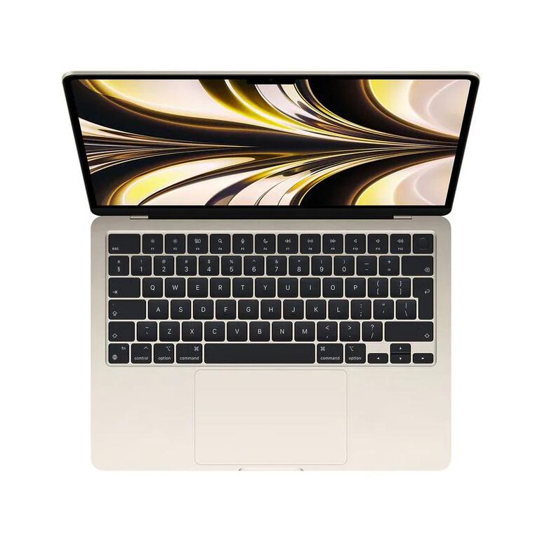 Macbook air 13.6" retina/ apple m2 (cpu 8-core, gpu 8-core, neural engine 16-core)/8gb/256gb - starlight(gold) - us kb (us power supply with included us-to-eu adapter),  Laptopuri | electropc.ro
