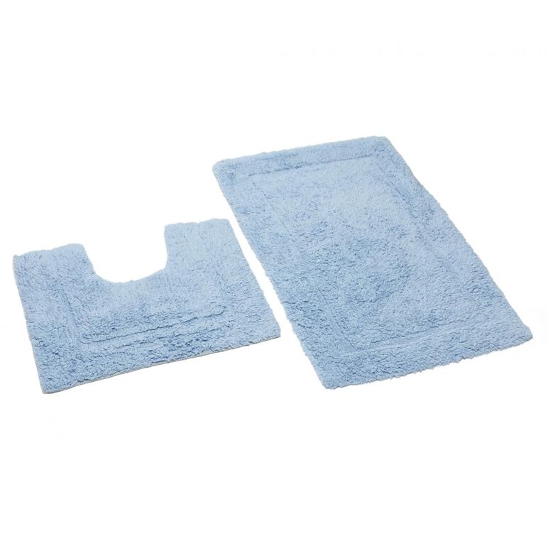 Set 2 covorase baie - blue,  Covorase Baie | electropc.ro
