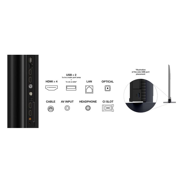 Televizor smart led tcl 98p745 249 cm (98``) 4k ultra hd 144hz wi-fi (model 2023),  Televizoare | electropc.ro