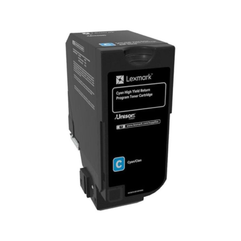 Toner lexmark 84c2hc0, return program, cyan, 16k ,compatibil cucx725de, cx725dhe, cx725dthe.,  Tonere | electropc.ro