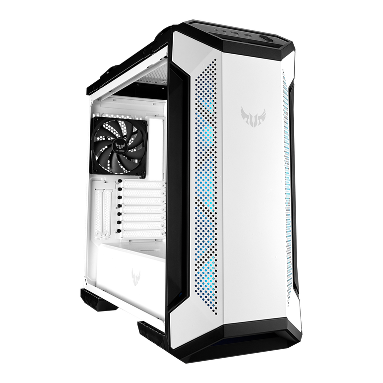 Carcasa asus tuf gaming gt501 white edition, mid-tower, fara sursa, e-atx, white,  Carcase | electropc.ro