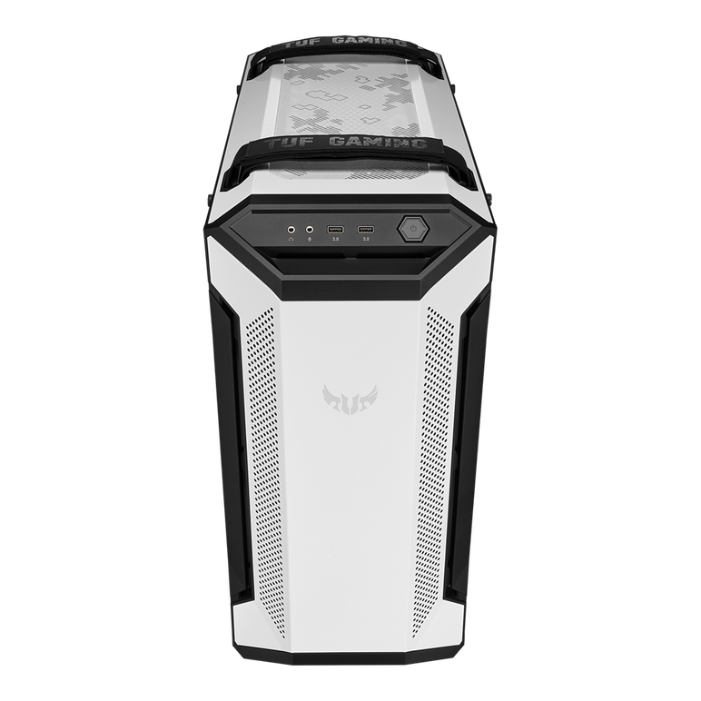 Carcasa asus tuf gaming gt501 white edition, mid-tower, fara sursa, e-atx, white,  Carcase | electropc.ro