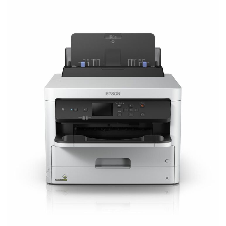 Imprimanta inkjet mono epson workforce pro wf-m5299dw , dimensiune a4 (printare),duplex, viteza 34ppm, rezolutie 1200 x 2400 dpi, alimentare hartie 330 coli, , volum lunar printare: 45.000 pagini, display lcd 6.1cm interfață: wifi, usb, wi-fi direct, inte,  Imprimante Inkjet | electropc.ro