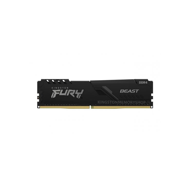 Memorie ram kingston fury beast, dimm, ddr4, 32gb, 3200mhz, cl16, 1.35v, kit of 2,  Memorii RAM Desktop | electropc.ro