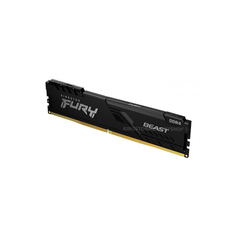 Memorie ram kingston fury beast, dimm, ddr4, 32gb, 3200mhz, cl16, 1.35v, kit of 2,  Memorii RAM Desktop | electropc.ro