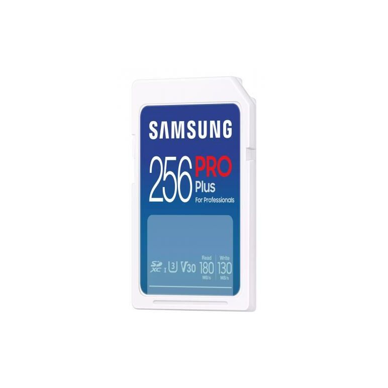 Micro secure digital card samsung, pro plus, 265gb, mb-sd256s/eu, clasa u1, v10, pana la 120mb/s,  Carduri memorie | electropc.ro