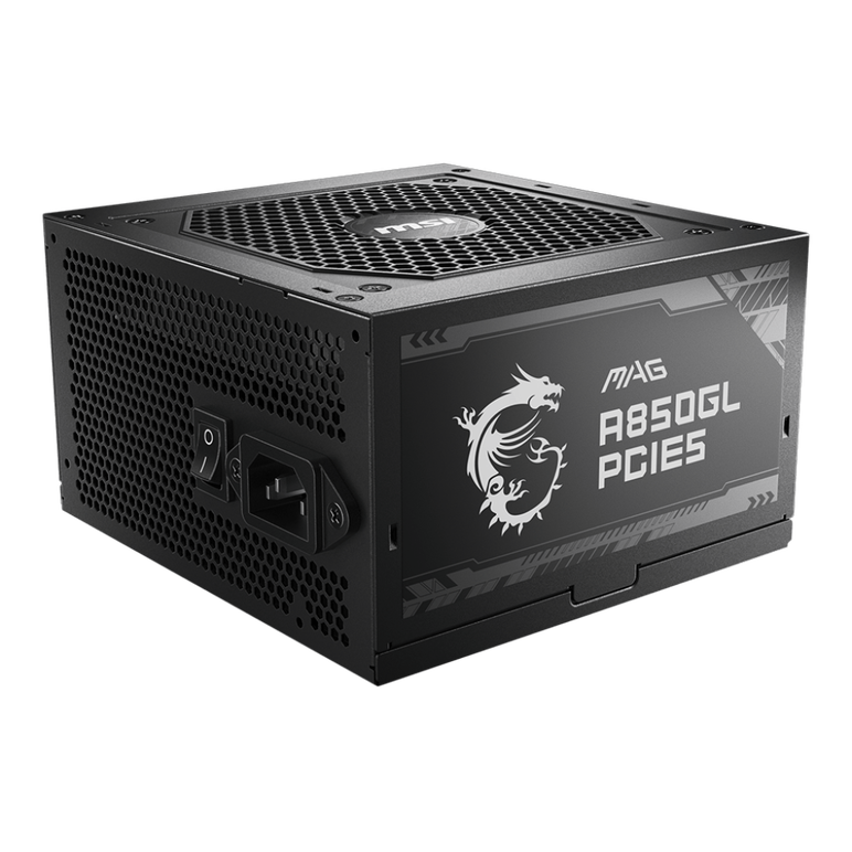 Sursa msi mag a850gl pcie5 80 plus gold, active pfc 850w,  Surse PC | electropc.ro