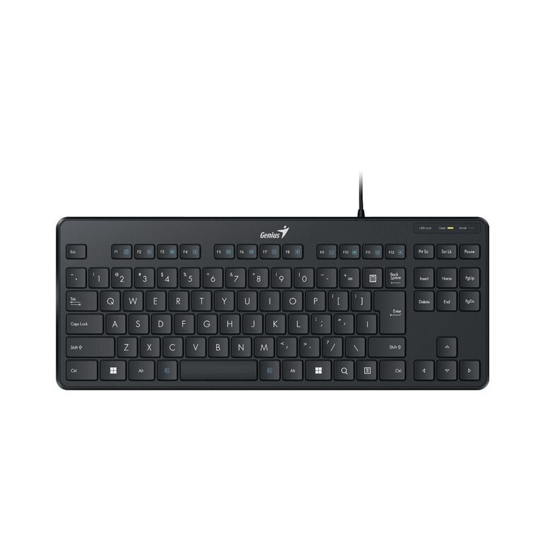 Tastatura genius luxemate110 cu fir, standard, tkl (fara keypad), negru ,  Tastaturi | electropc.ro
