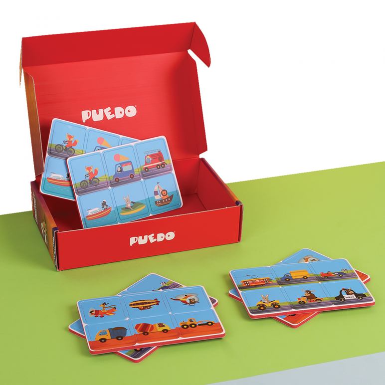 Joc de memorie, transport,  Puzzle | electropc.ro