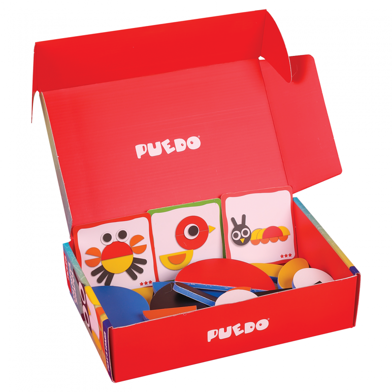 Joc forme colorate, 29 piese,  Puzzle | electropc.ro