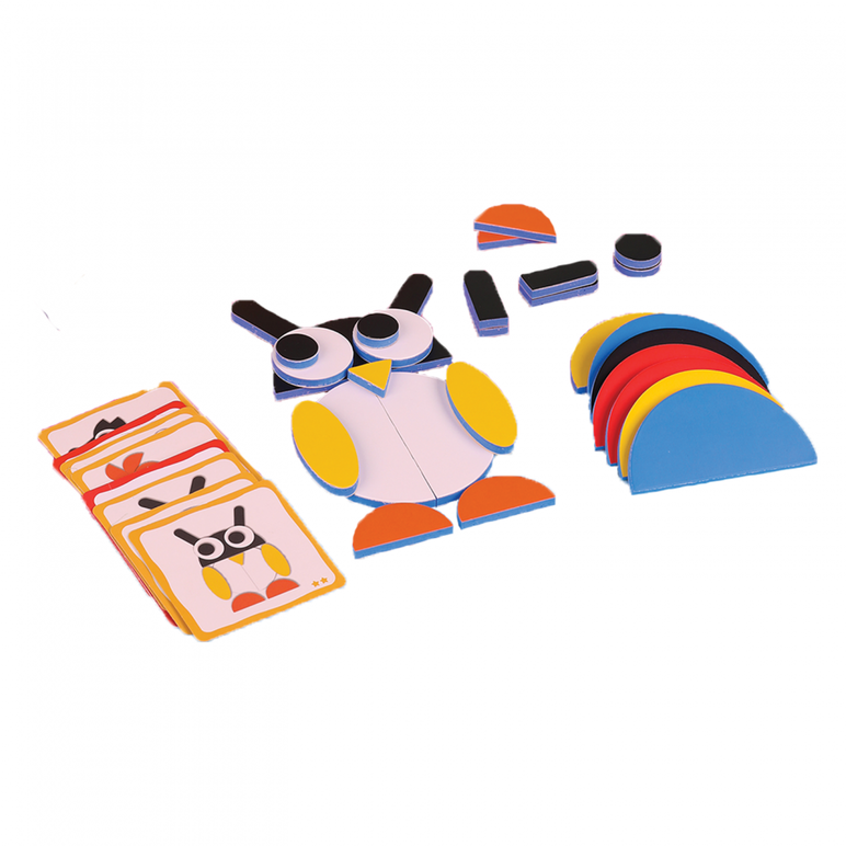 Joc forme colorate, 29 piese,  Puzzle | electropc.ro