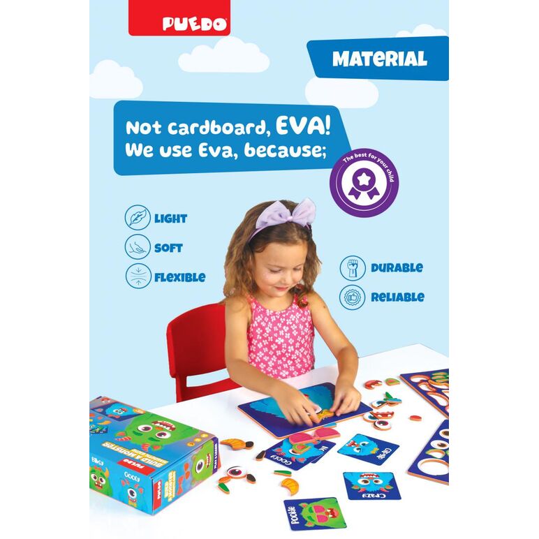 Joc magnetic-creeaza un monstru,  Puzzle | electropc.ro