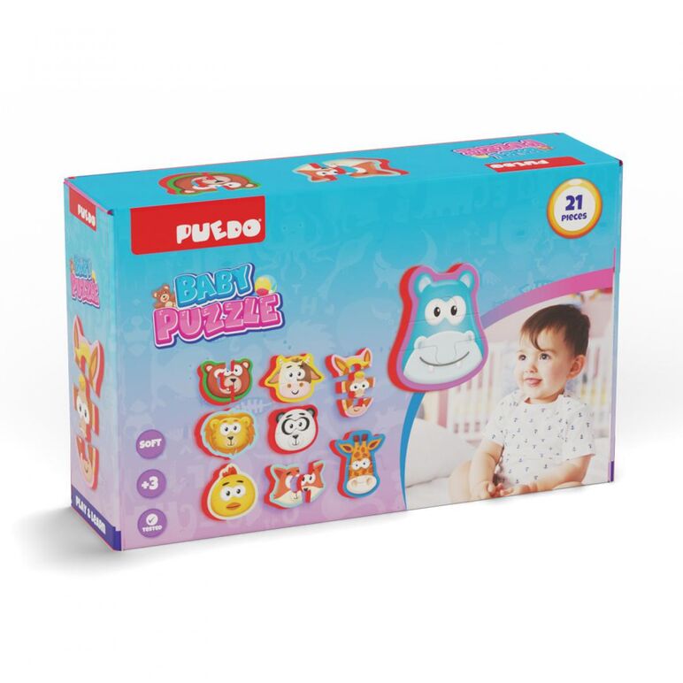 Puzzle baby din spuma, 21 piese,  Puzzle | electropc.ro