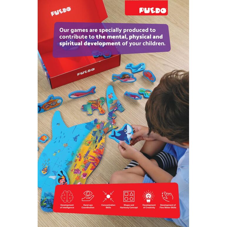 Puzzle lumea marina,  Puzzle | electropc.ro
