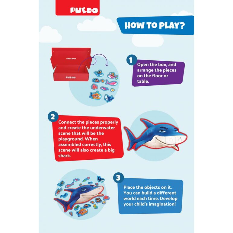 Puzzle lumea marina,  Puzzle | electropc.ro