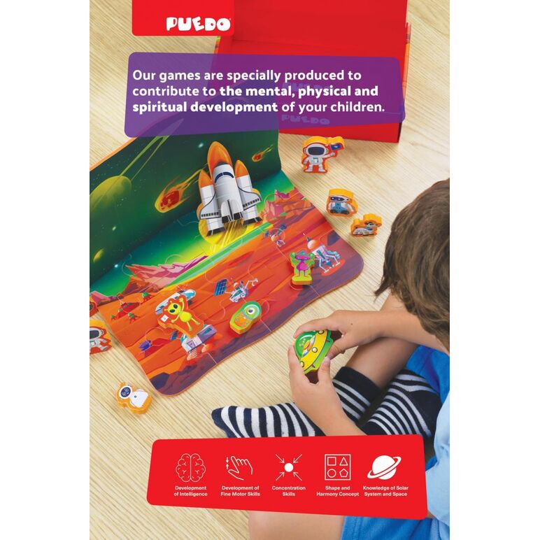 Puzzle spatiu cosmic, 25 piese,  Puzzle | electropc.ro