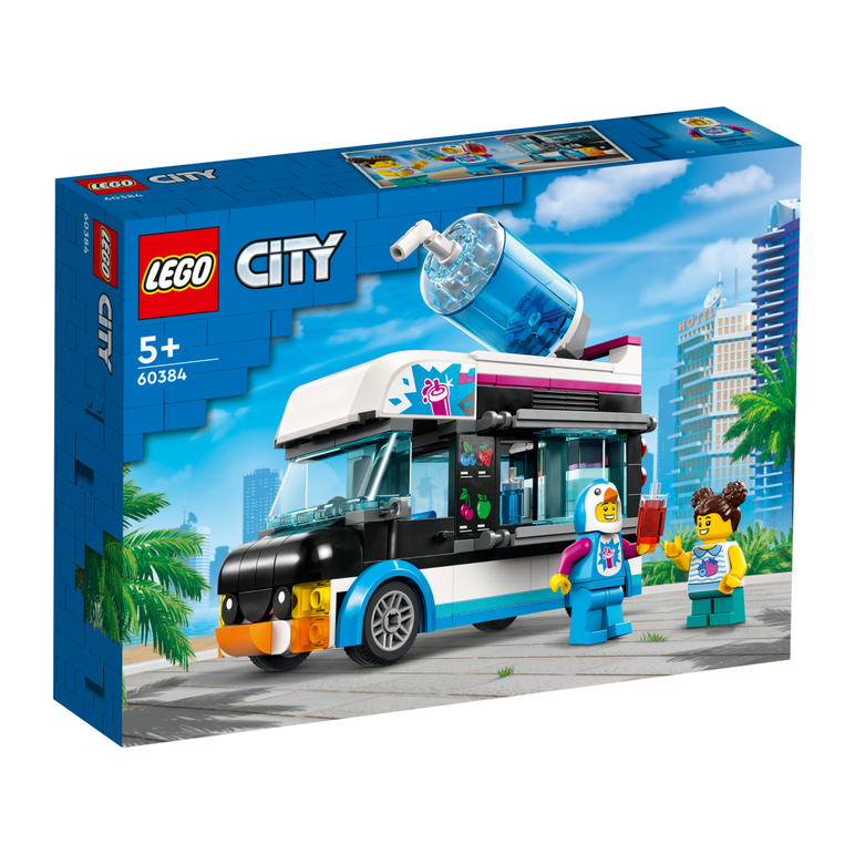 60384 camioneta-pinguin cu granita,  Seturi de constructie | electropc.ro