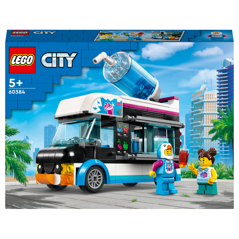 60384 camioneta-pinguin cu granita,  Seturi de constructie | electropc.ro