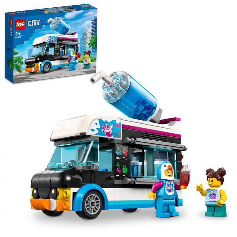 60384 camioneta-pinguin cu granita,  Seturi de constructie | electropc.ro