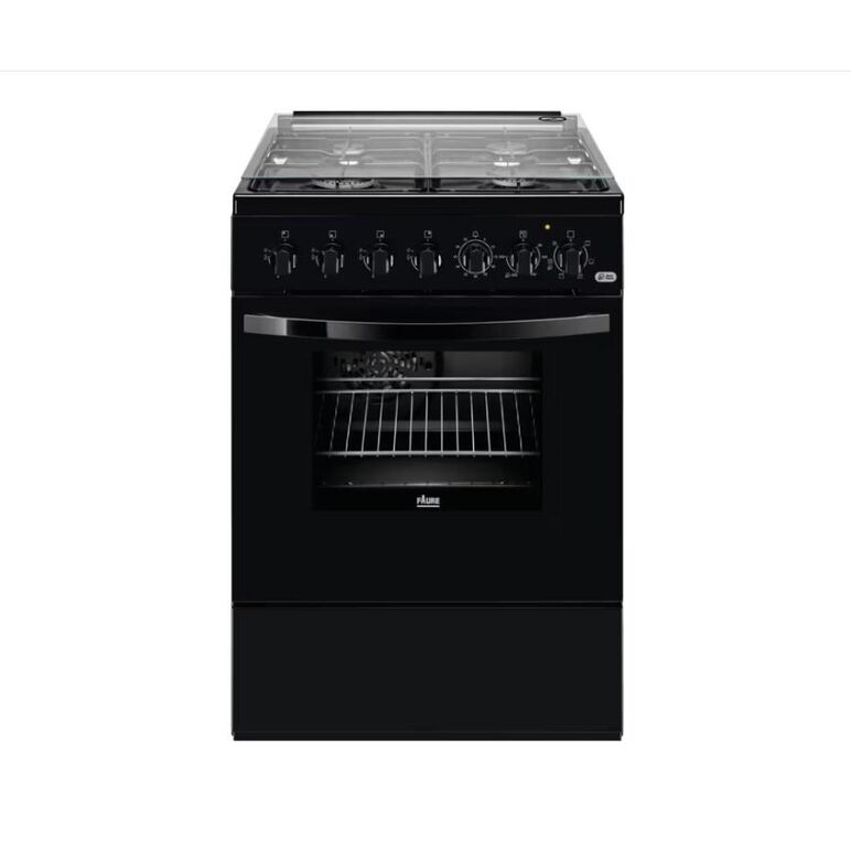 60x60 cm; mixt; 4 arzatoare gaz; cuptor electric multifunctional (6 functii); siguranta plita; timer mecanic; aprindere integrata; iluminare cuptor; grill electric; usa cu 2 straturi de geam detasabile; capac sticla; 2 tavi emailate+1 gratar; volum net ca,  Aragazuri pe gaz | electropc.ro