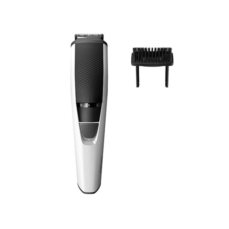 Aparat de tuns barba philips bt3206/14, lame din inox 0.5-10mm, alb/negru,  Aparate de tuns | electropc.ro
