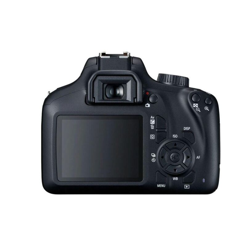 Camera foto canon kit eos-4000d + ef-s 18-55mm dciii + geanta sb130 + sd 16gb, 18.7mp,2.7" tft fixed digic 4+, 3 cadre / sec, iso 100-6400,fullhd movies 30fps,compatibil sd/sdhc/sdxc,30-1/4000 sec,9 puncte de focus hdmi mini,usb,wi-fi, accumulator li-ion ,  Aparate foto DSLR | electropc.ro