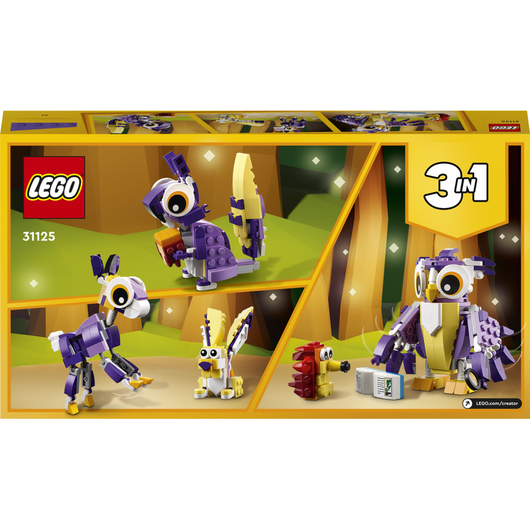 Creaturi fantastice padure, lego 31125,  Seturi de constructie | electropc.ro