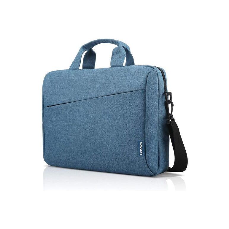 Geanta laptop lenovo casual toploader t210, 15.6", blue, rezistent la apa, compartiment accesorii, compartiment laptop captusit, material: textil, dimensiuni externe: 362 x 22 x 250 mm, greutate: 465g,  Genti laptop | electropc.ro