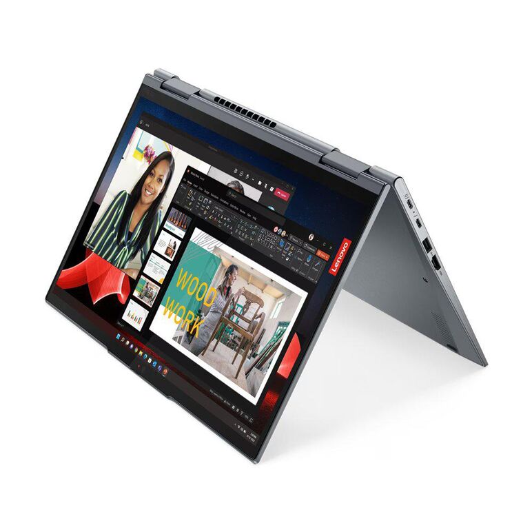 Laptop lenovo thinkpad x1 yoga gen 8, 14" wquxga (3840x2400) touch oled 500nits anti-reflection / anti-smudge, 100% dci-p3, displayhdr 400, dolby vision, intel core i7-1355u, 10c (2p + 8e) / 12t, p-core 1.7 / 5.0ghz, e-core 1.2 / 3.7ghz, 12mb, video integ,  Laptopuri | electropc.ro