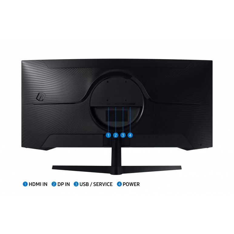 Monitor samsung lc34g55twwpxen 34 inch, curvature: 1000r,  panel type: va, backlight: led backlight, resolution: 3440x1440, aspect ratio: 21:9, refresh rate:165hz, response time mprt: 1 ms, brightness: 250 cd/m², contrast (static): 2500:1, contrast (dynam,  Monitoare LED | electropc.ro