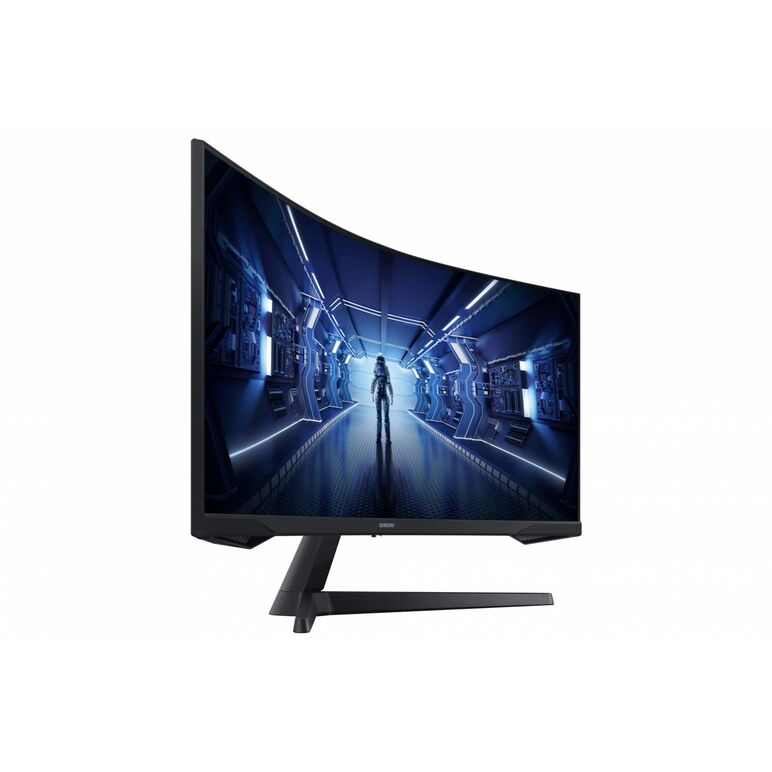 Monitor samsung lc34g55twwpxen 34 inch, curvature: 1000r,  panel type: va, backlight: led backlight, resolution: 3440x1440, aspect ratio: 21:9, refresh rate:165hz, response time mprt: 1 ms, brightness: 250 cd/m², contrast (static): 2500:1, contrast (dynam,  Monitoare LED | electropc.ro