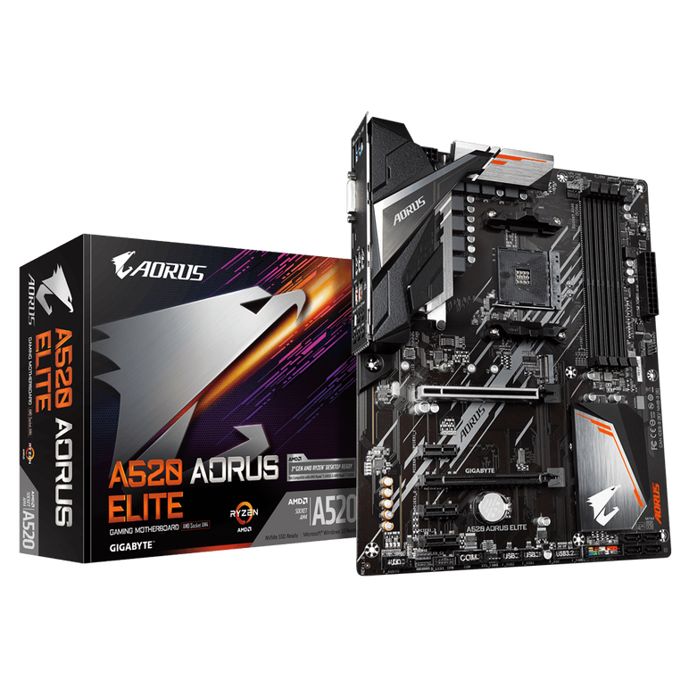 Placa de baza gigabyte a520 aorus elite, socket am4,  Placi de baza | electropc.ro