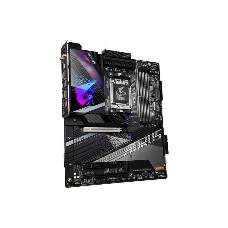 Placa de baza gigabyte x670e aorus xtreme am5 4x ddr5, 1x hdmi 1x dp, 3x pcie x16, 3x m.2, 6x sata 6gb/s, e-atx,  Placi de baza | electropc.ro