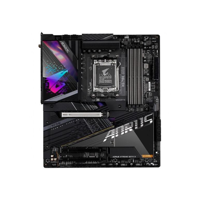 Placa de baza gigabyte x670e aorus xtreme am5 4x ddr5, 1x hdmi 1x dp, 3x pcie x16, 3x m.2, 6x sata 6gb/s, e-atx,  Placi de baza | electropc.ro