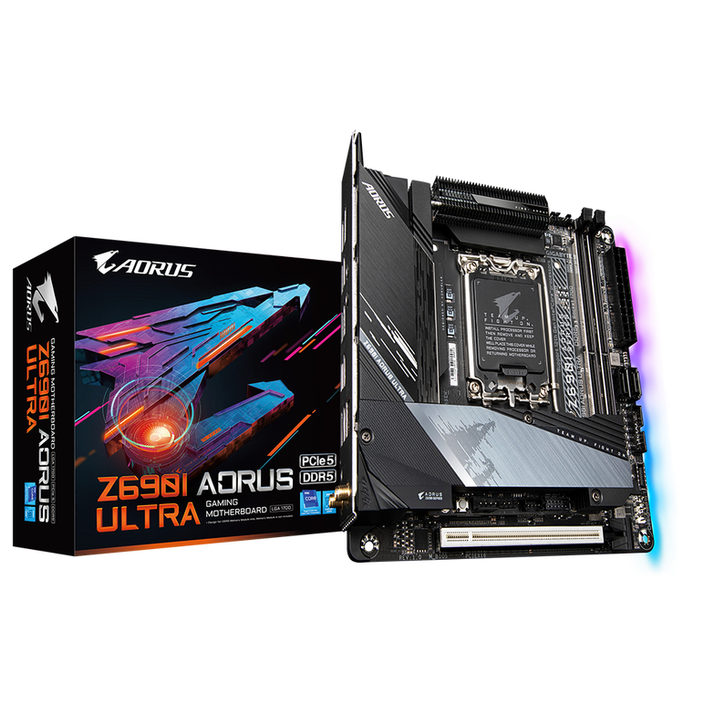 Placa de baza gigabyte z690i aorus ultra lga 1700,  Placi de baza | electropc.ro