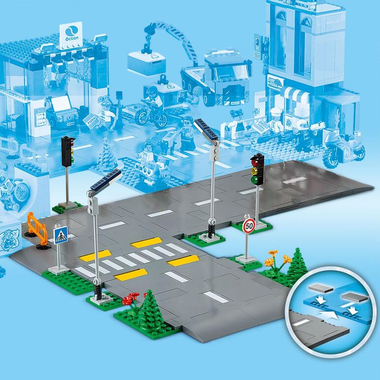 Placi de drum, lego 60304,  Seturi de constructie | electropc.ro