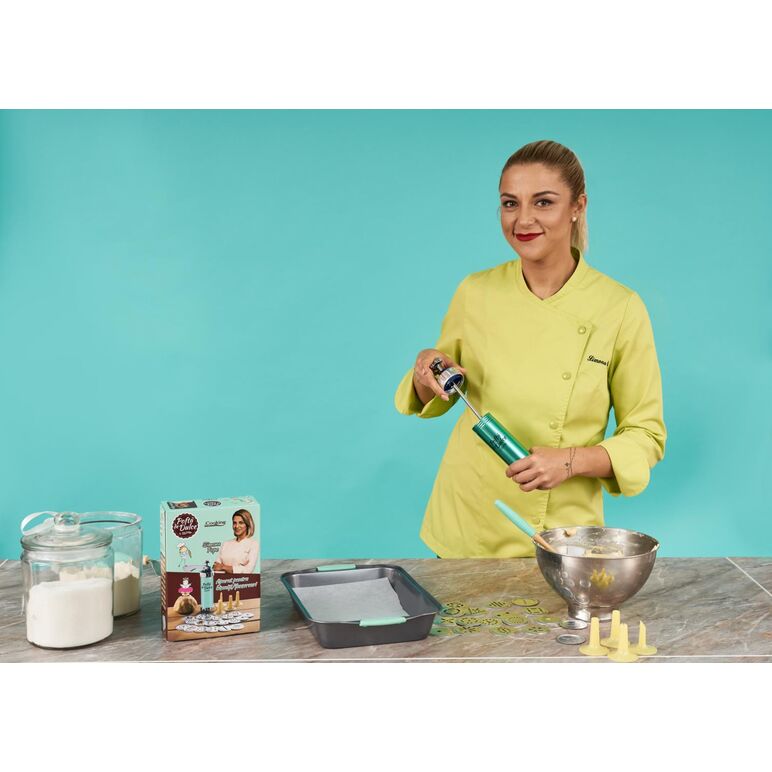 Aparat pentru biscuiti/fursercuri 21 cm, simona pope, cooking by heinner,  Accesorii bucatarie | electropc.ro