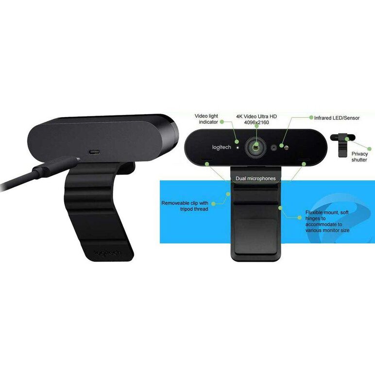 Camera web logitech brio 4k,  Camere Web | electropc.ro