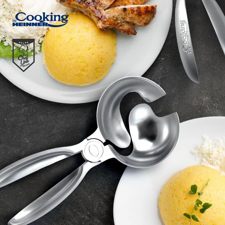Cleste portionare dia 10 cm, chef line, cooking by heinner,  Accesorii servire | electropc.ro