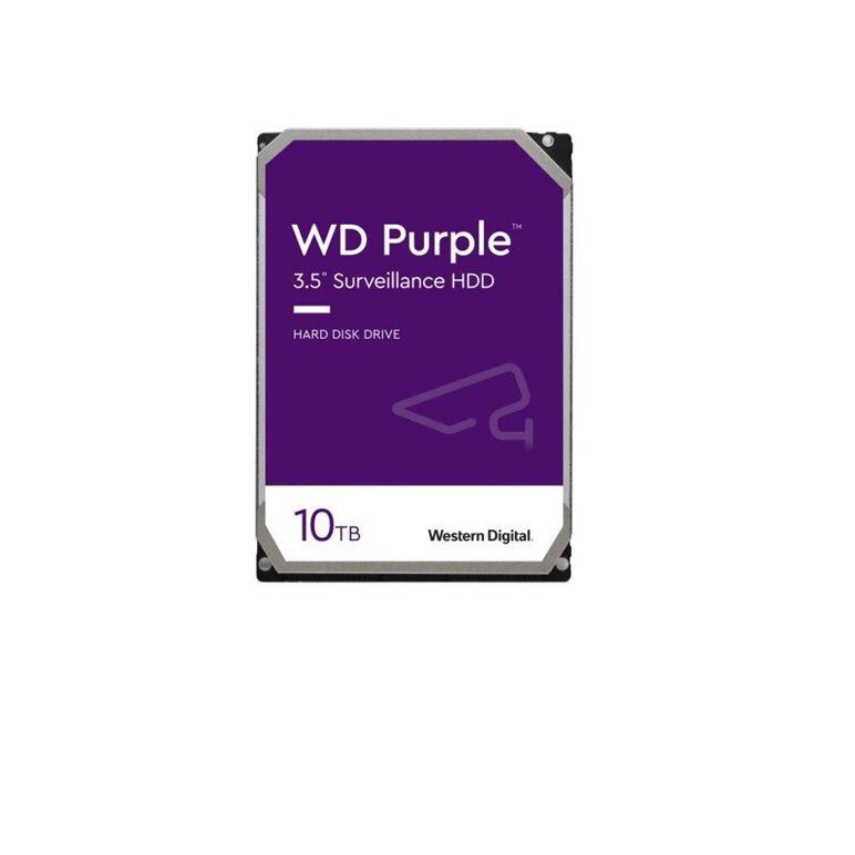 Hdd intern wd, 3.5", 10tb, purple, sata3, intellipower (5400rpm), 256mb, surveillance hdd,  Hard Disk-uri Desktop | electropc.ro