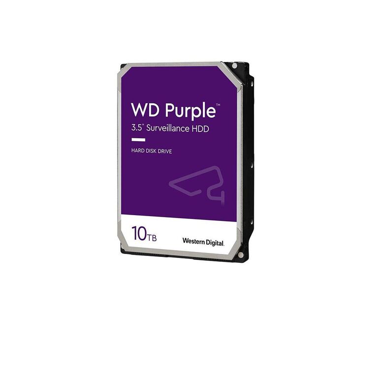 Hdd intern wd, 3.5", 10tb, purple, sata3, intellipower (5400rpm), 256mb, surveillance hdd,  Hard Disk-uri Desktop | electropc.ro
