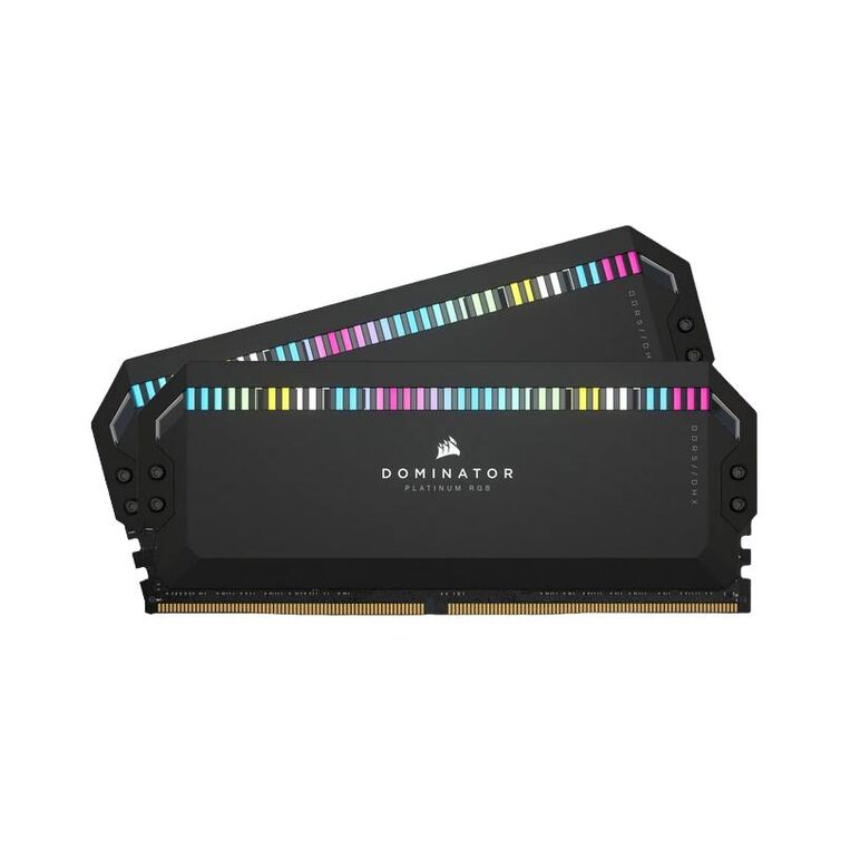 Memorie ram corsair dominator 64gb (2x32) ddr5 6000mhz, cl30, 1.40v xmp 3.0 black,  Memorii RAM Desktop | electropc.ro