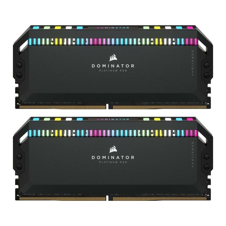 Memorie ram corsair dominator 64gb (2x32) ddr5 6000mhz, cl30, 1.40v xmp 3.0 black,  Memorii RAM Desktop | electropc.ro