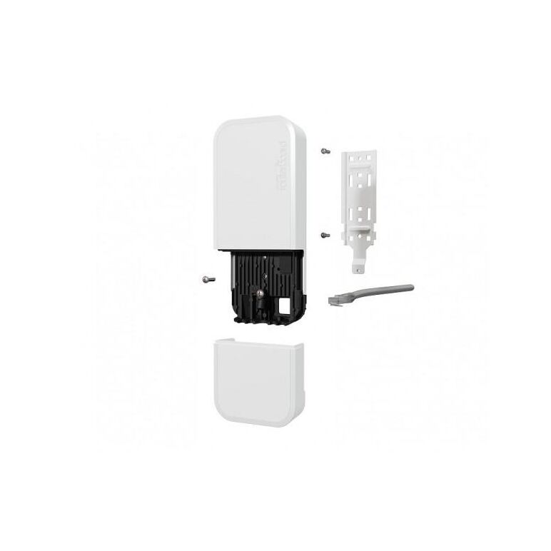 Mikrotik rbwapg-5hacd2hnd wireless ap outdoor montabil pe perete/tavan/stalp mimo, cpu:716mhz, ram: 128mb, 16 mb flash, interfata: 2 x 10/100/1000, poe in: 802.3af/at, dimesiuni: 185x85x30mm, consum max: 10w, licenta routeros: l4, antena dbi: 2.5dbi 2.4gh,  Access point & Range Ext. | electropc.ro